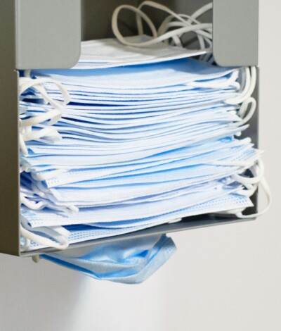 Anti Ligature Face Mask Dispenser Detail